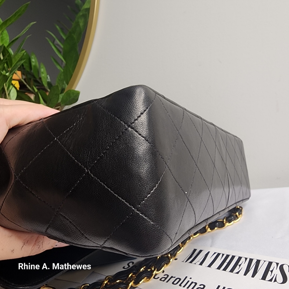 CLASSIC CHANEL JUMBO FLAP 30 24k PLATED GHW - Picture 8 of 16